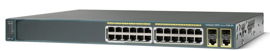 Thiết bị chuyển mạch (switch) Cisco WS-C2960+24PC-S