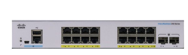 Thiết bị chuyển mạch Cisco CBS250-16P-2G chính hãng giá tốt uy tín số 1 Việt Nam