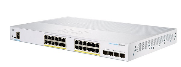 Thiết bị chuyển mạch Cisco CBS250-24FP-4X chính hãng giá tốt uy tín số 1 Việt Nam
