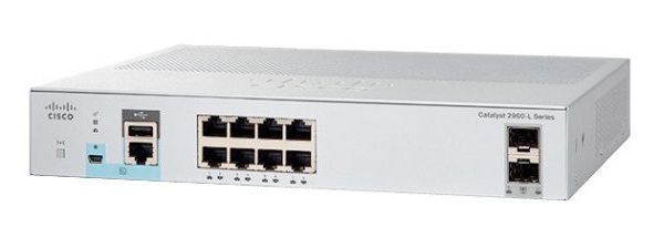 Thiết bị chuyển mạch (switch) Cisco WS-C2960L-SM-8TS