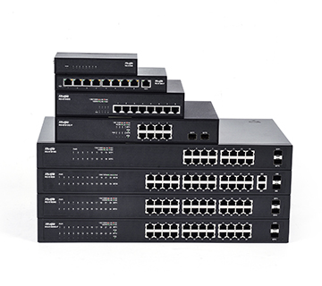 Thiết bị chuyển mạch 8 cổng Gigabit unmanaged Ruijie, RG-S1808G