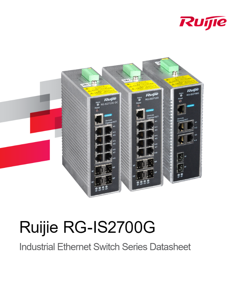 Thiết bị chuyển mạch công nghiệp Ruijie RG-IS2700-4GT4SFP-P