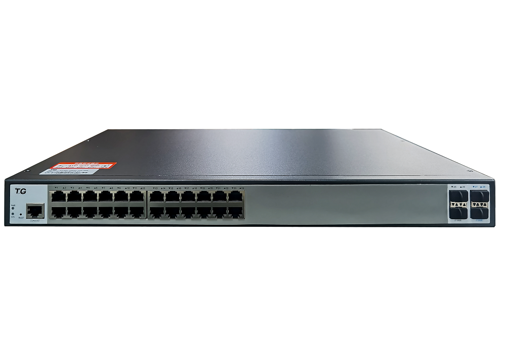 Thiết bị chuyển mạch switch 24-Port 2.5GE Managed Switch with 25G TG-NET SMV3728