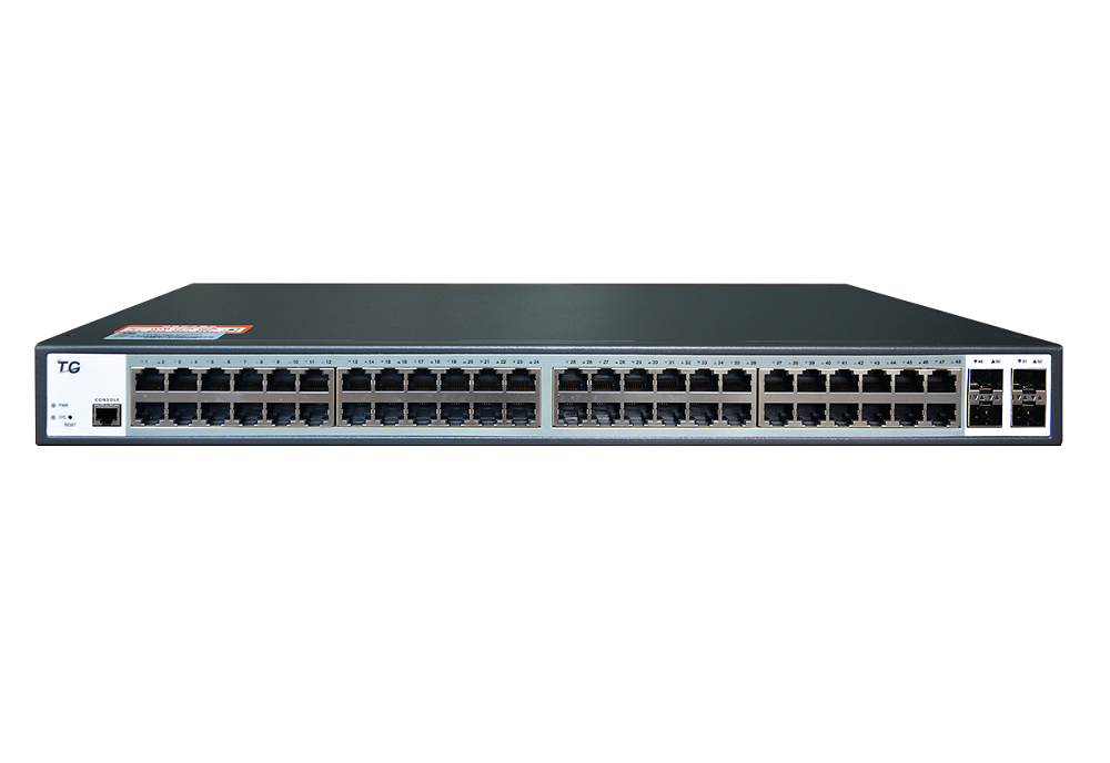 Thiết bị chuyển mạch switch 48-Port 2.5GE Managed Switch with 25G TG-NET SMV3752