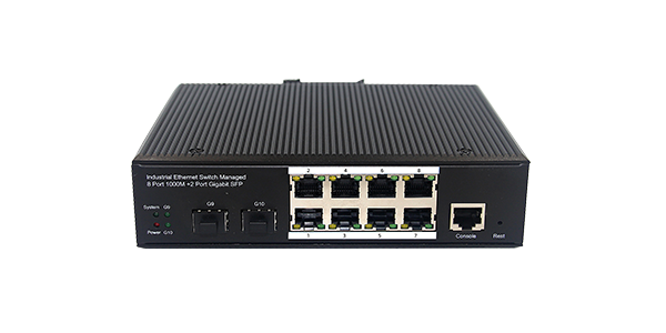 Thiết bị chuyển mạch switch công nghiệp 10-Port Gigabit L2 Managed Industry POE Swtich TG-NET ISG2510P
