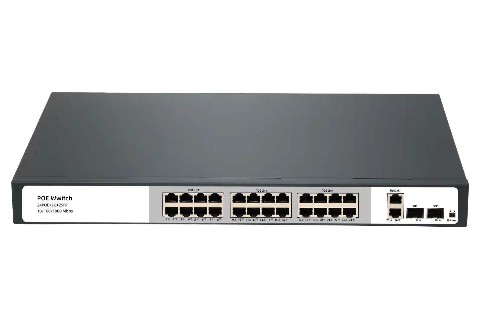 Thiết bị chuyển mạch switch 28-Port Gigabit Unmanaged POE Switch TG-NET SG1228P