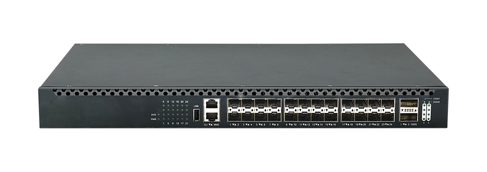 Thiết bị chuyển mạch switch 24*10G Base-X Port Port Switch with 100GE TG-NET SXH5726S