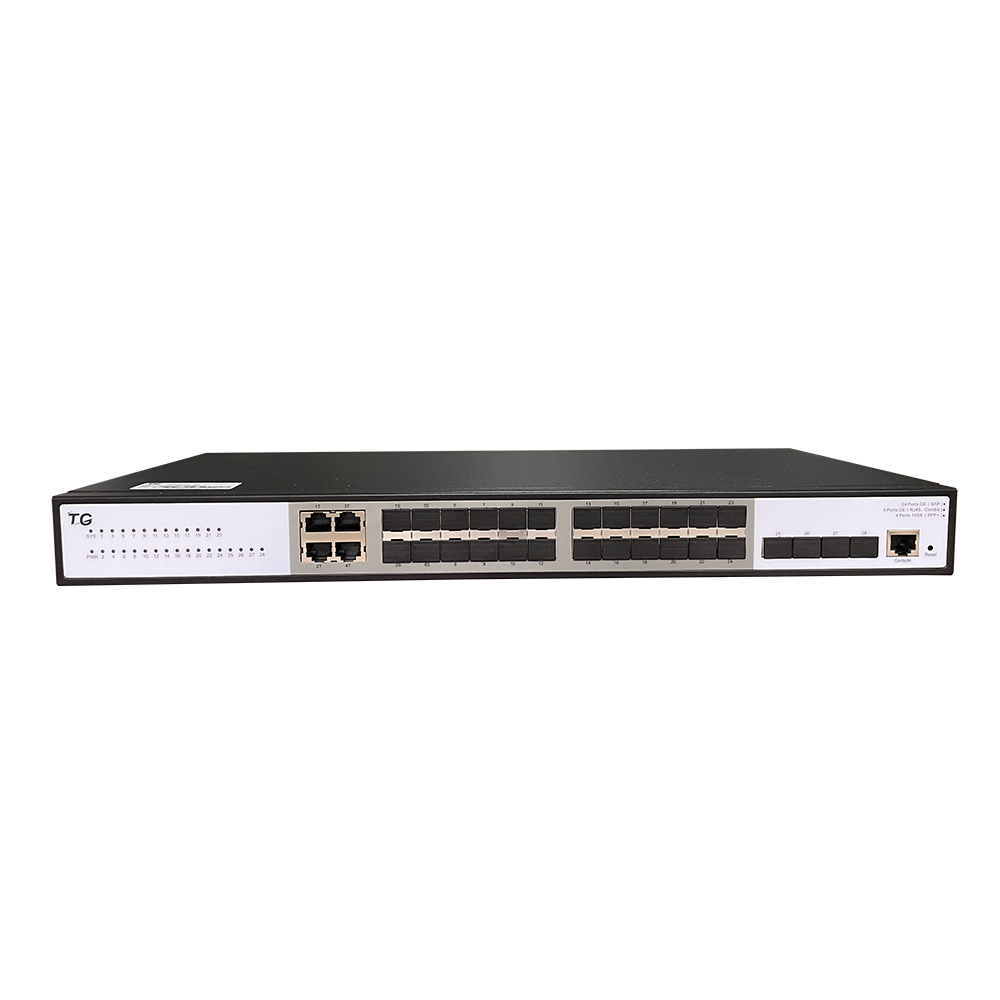 Thiết bị chuyển mạch switch 24-Port Gigabit L2+ Managed Switch with SFP+ TG-NET SGX3528S-V2