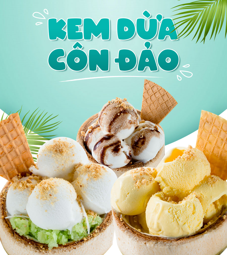 Cocoo - Kem dừa Côn Đảo