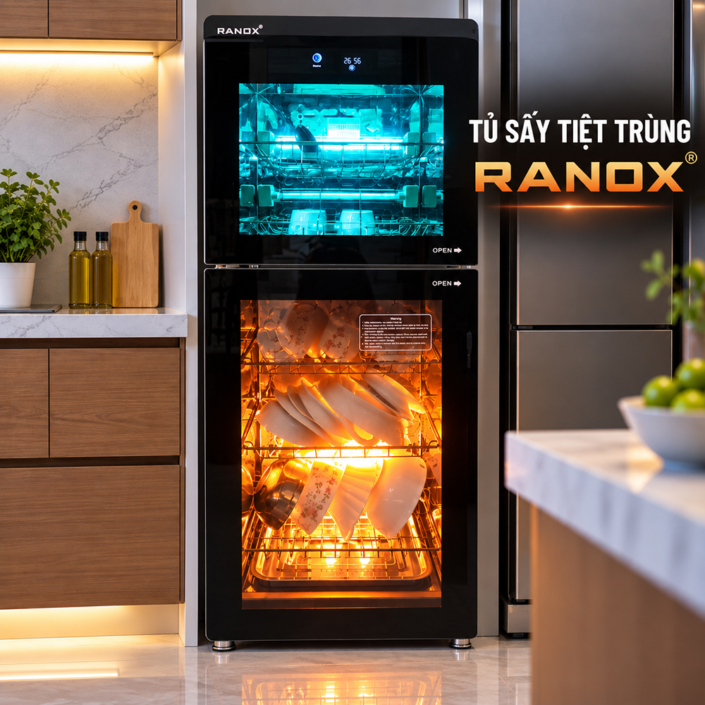 [Tư vấn] Có nên mua máy sấy bát gia đình Ranox hay không?