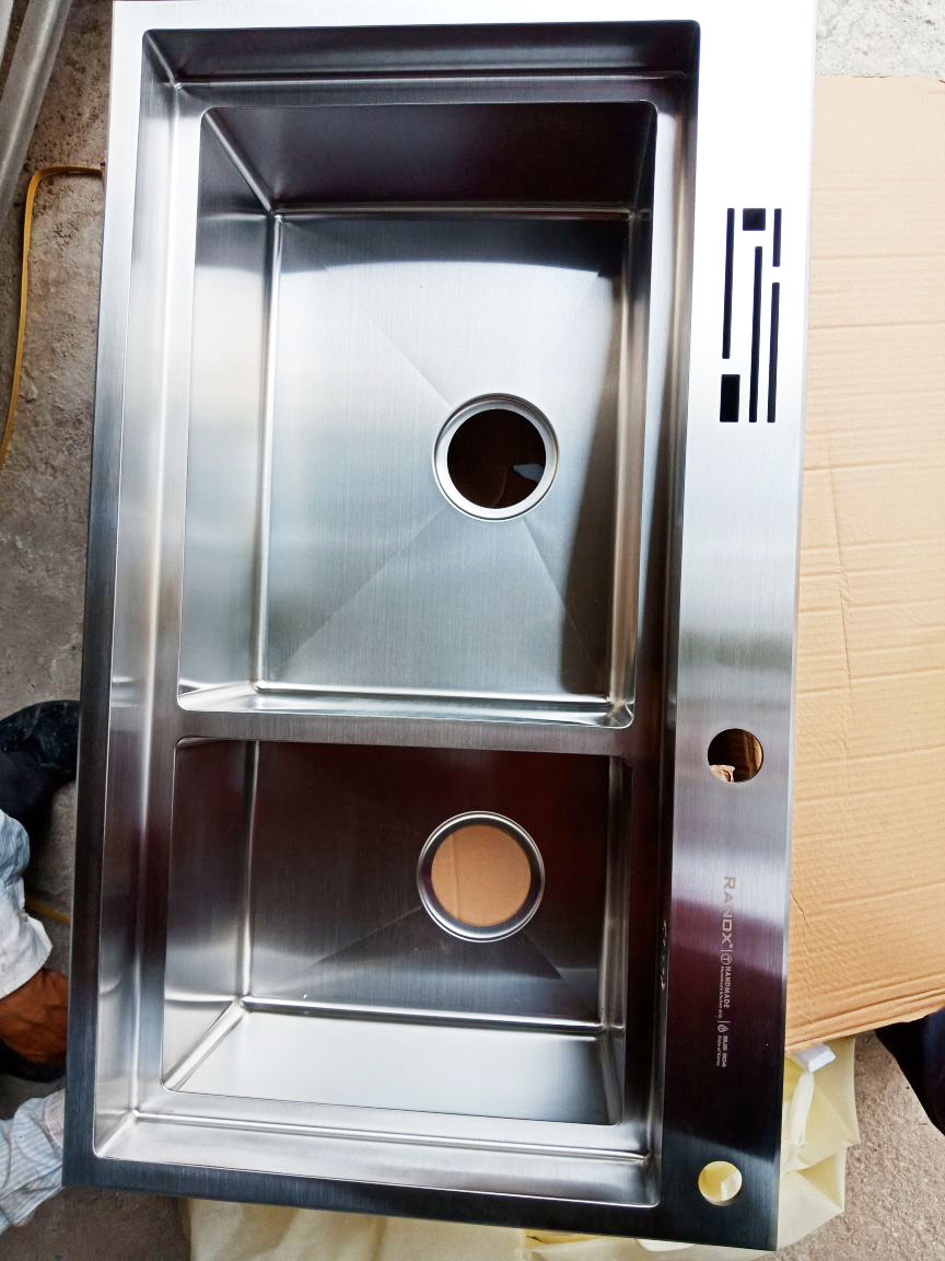 Bồn rửa chén inox 2 ngăn RN4161