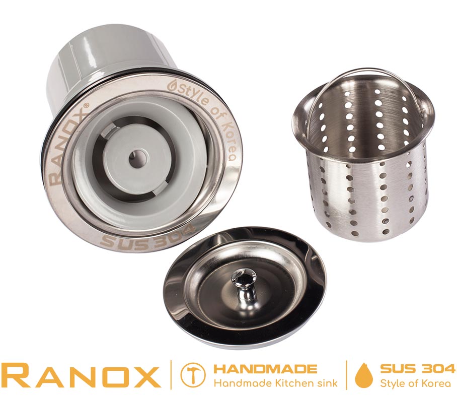 Chậu rửa bát ranox siêu dày RN4161 - 04