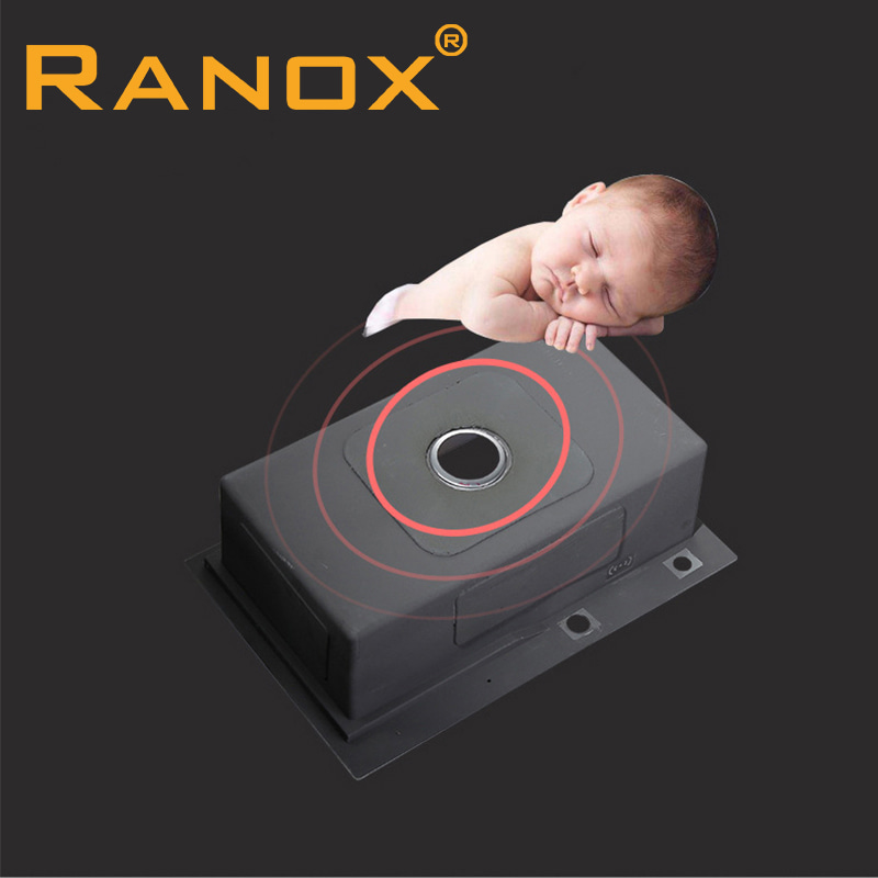 Chậu rửa bát Ranox 1 hố lớn RN458 - 07