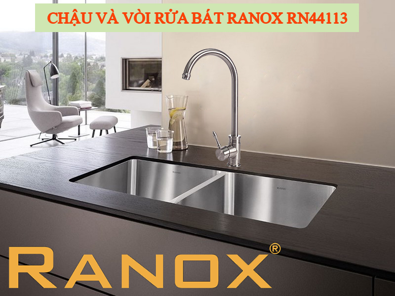 Bồn rửa chén inox 304 Ranox RN4411