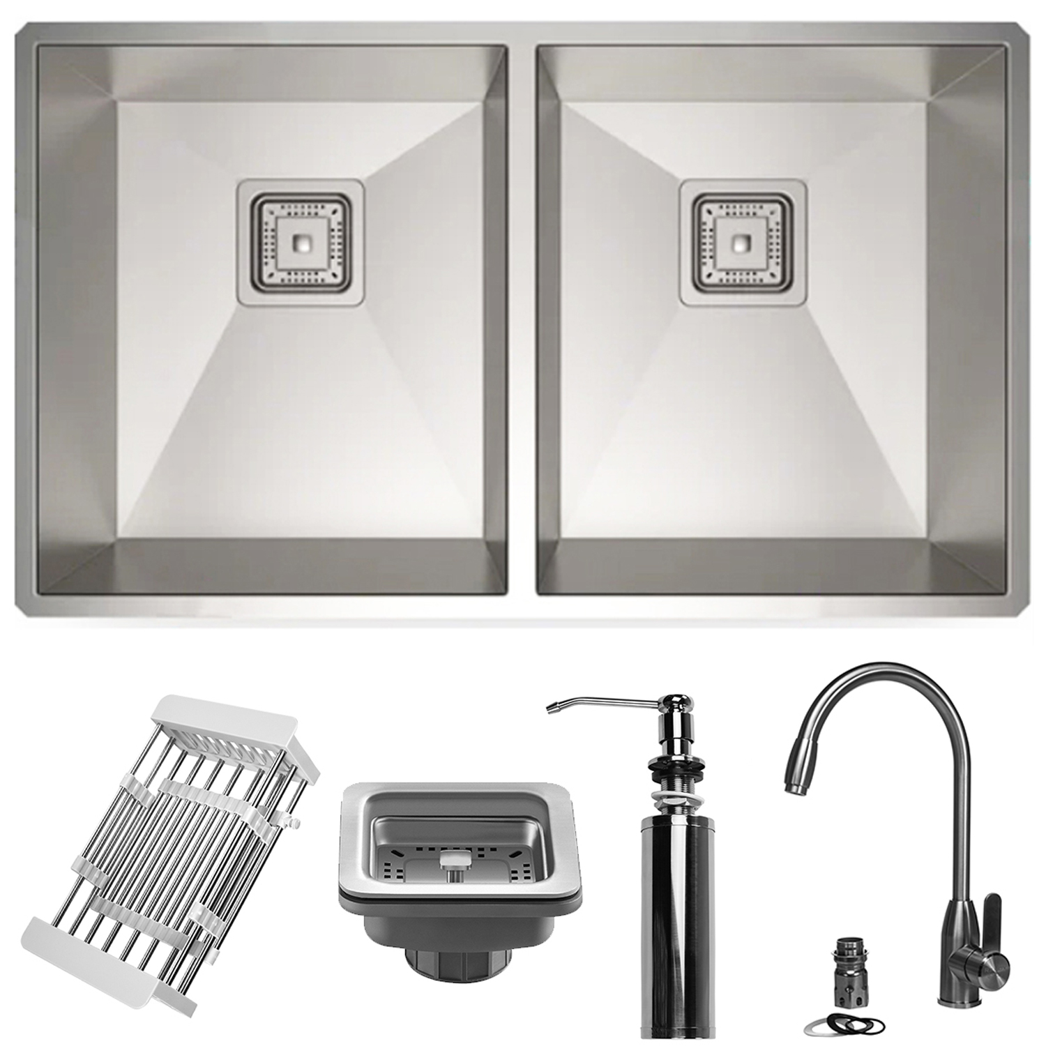 combo chậu vòi RN44111 - 02