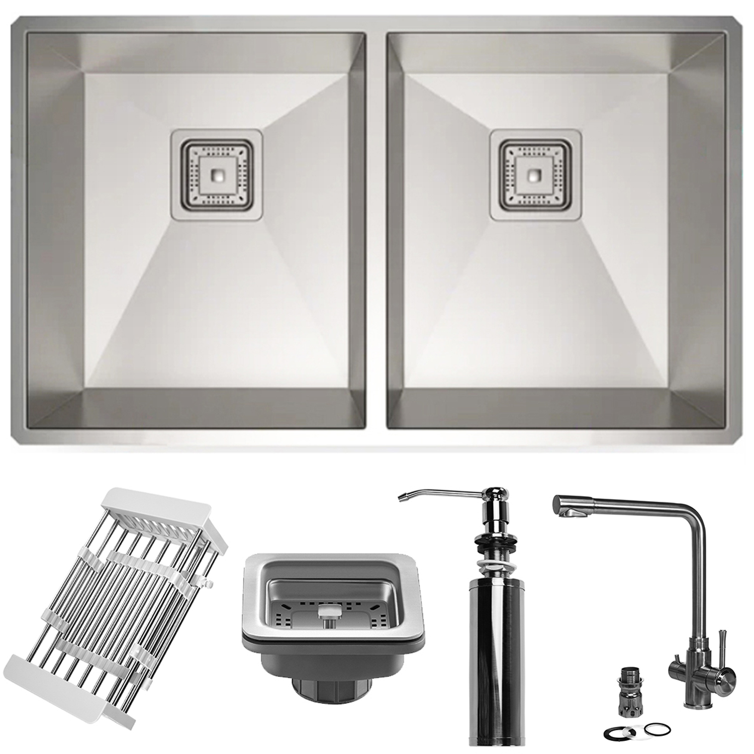 combo chậu vòi RN44115 - 02