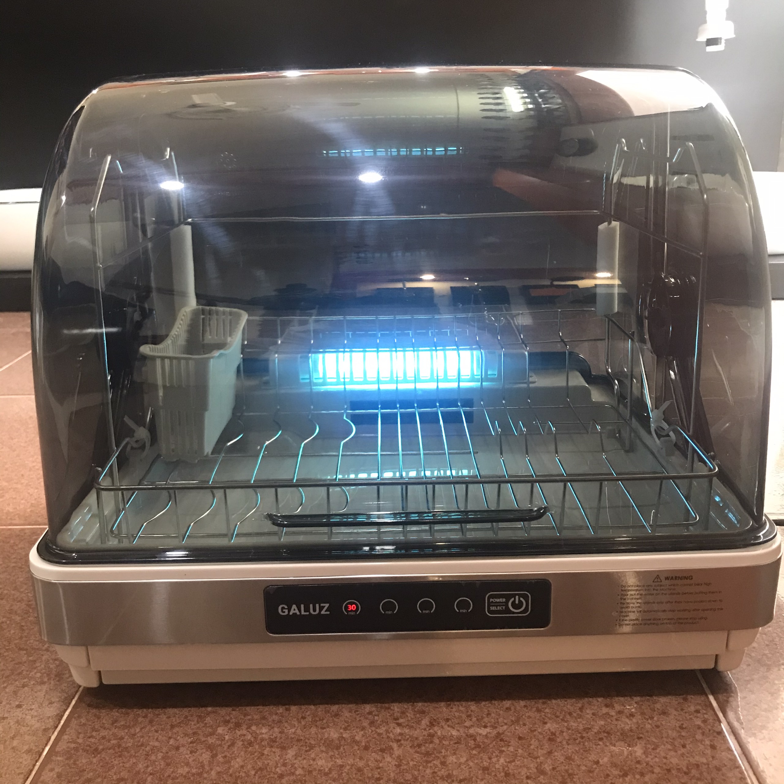 Máy sấy bát để bàn Galuz 42L 02
