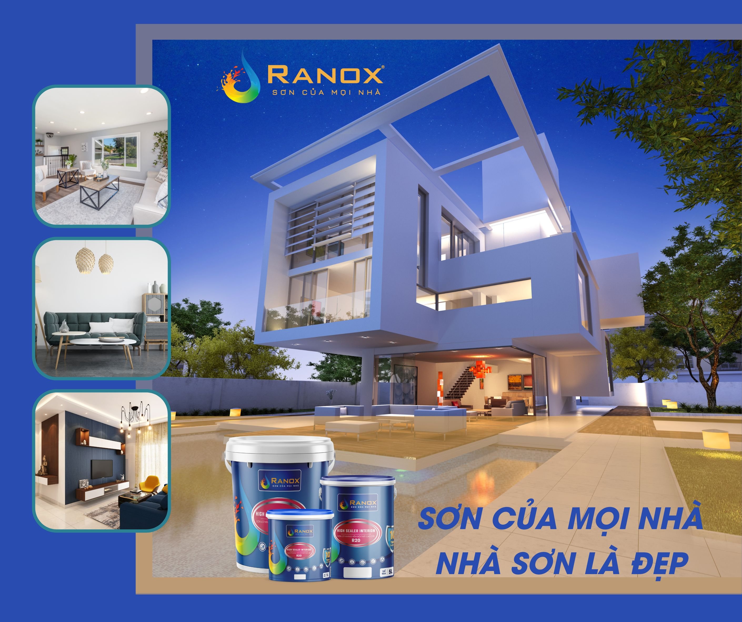 Sơn Ranox - Sơn của mọi nhà