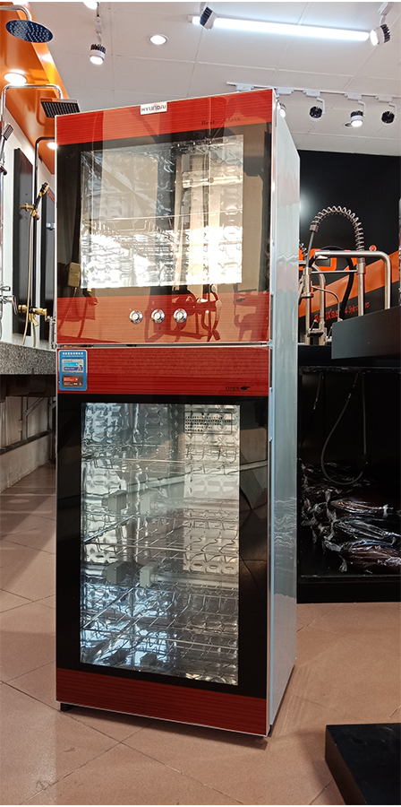 Thông tin về máy sấy bát đũa gia đình HYUNDAI màu đỏ