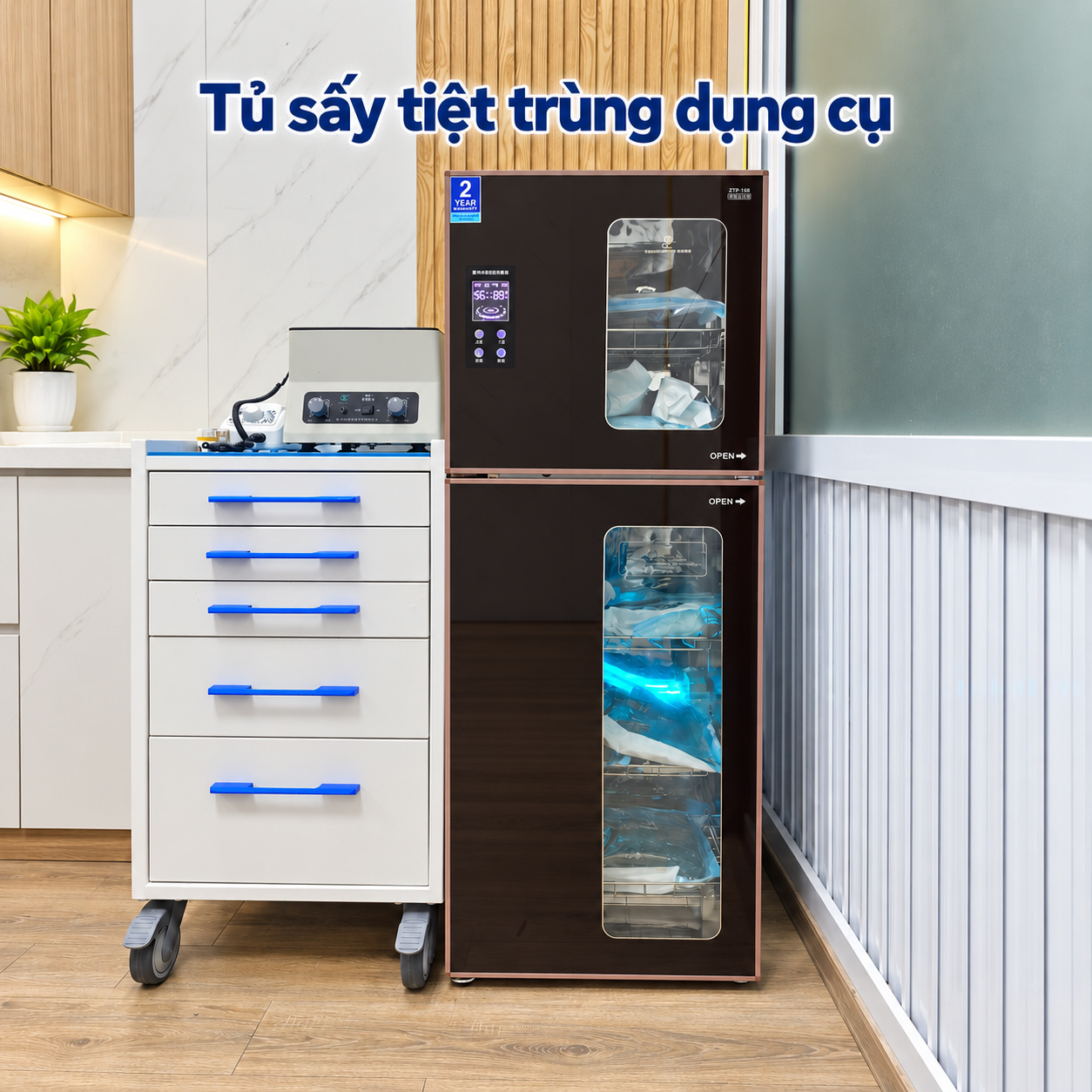 Tủ sấy tiệt trùng dụng cụ 01