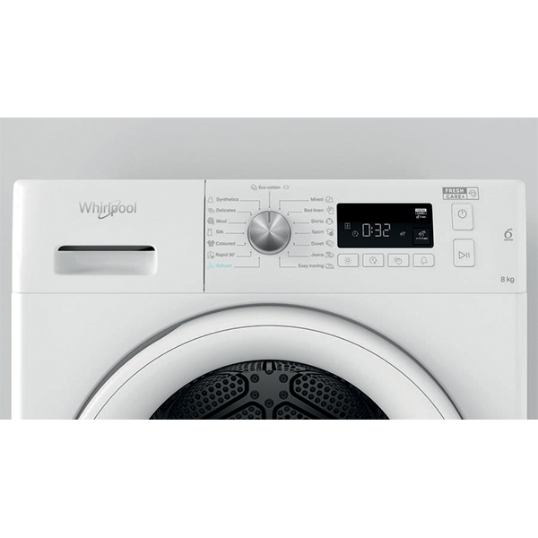 Máy sấy ngưng tụ Whirlpool 8 Kg FFTCM118XB EE