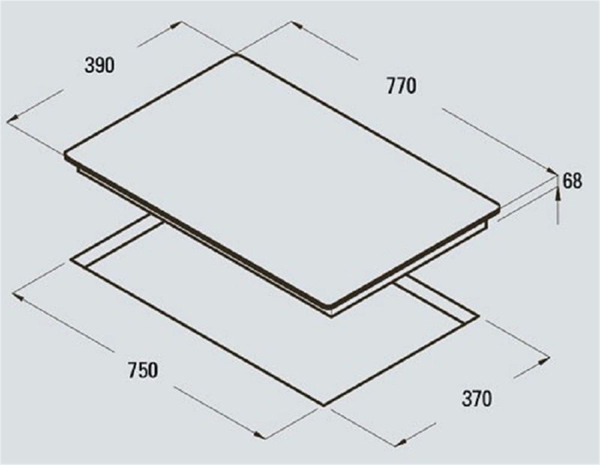 BẾP TỪ CATA IB 753BK