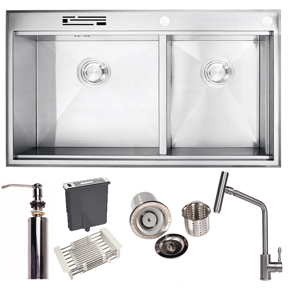 COMBO CHẬU RỬA BÁT RN4161 VÀ CÁC MẪU VÒI