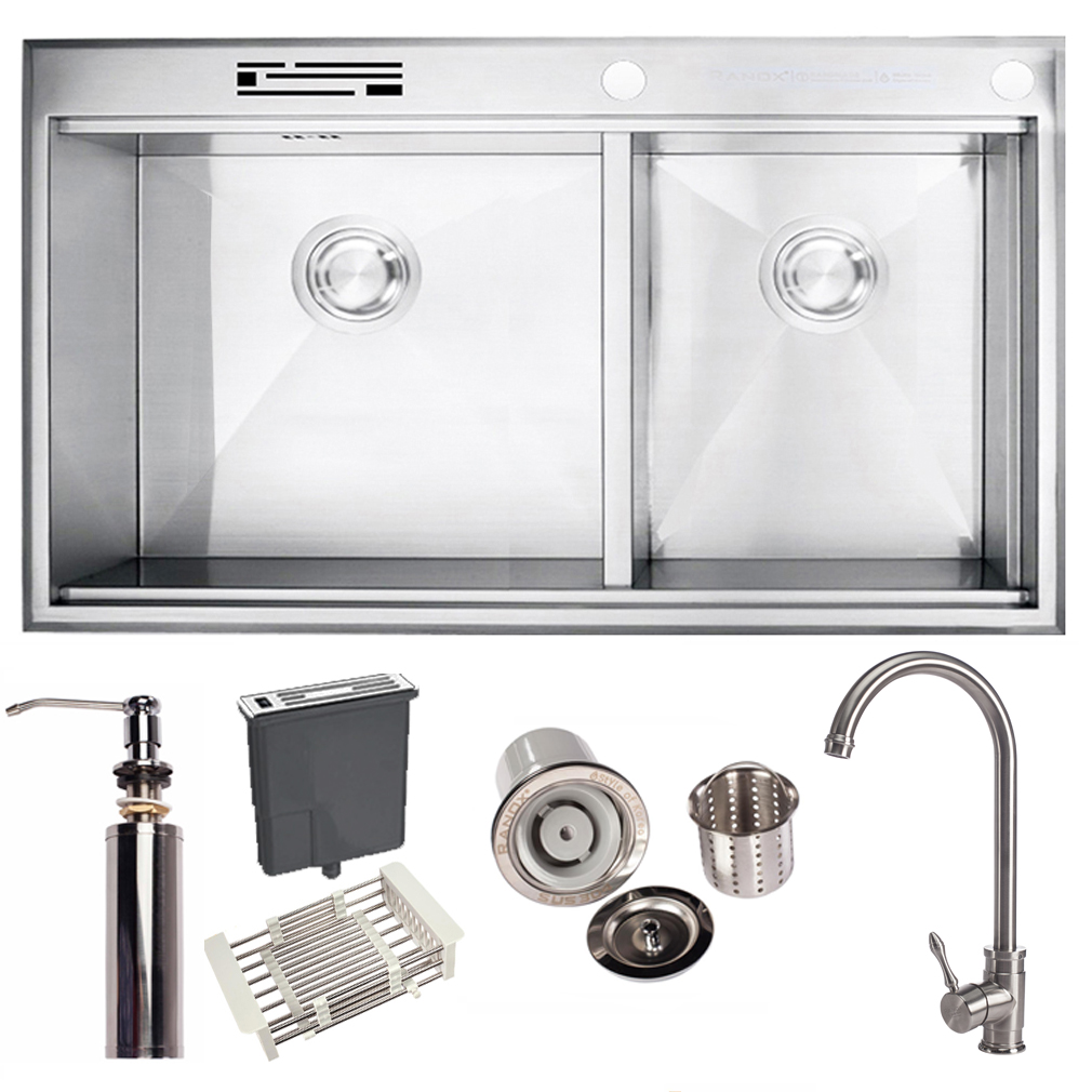 COMBO CHẬU RỬA BÁT RN4161 VÀ CÁC MẪU VÒI