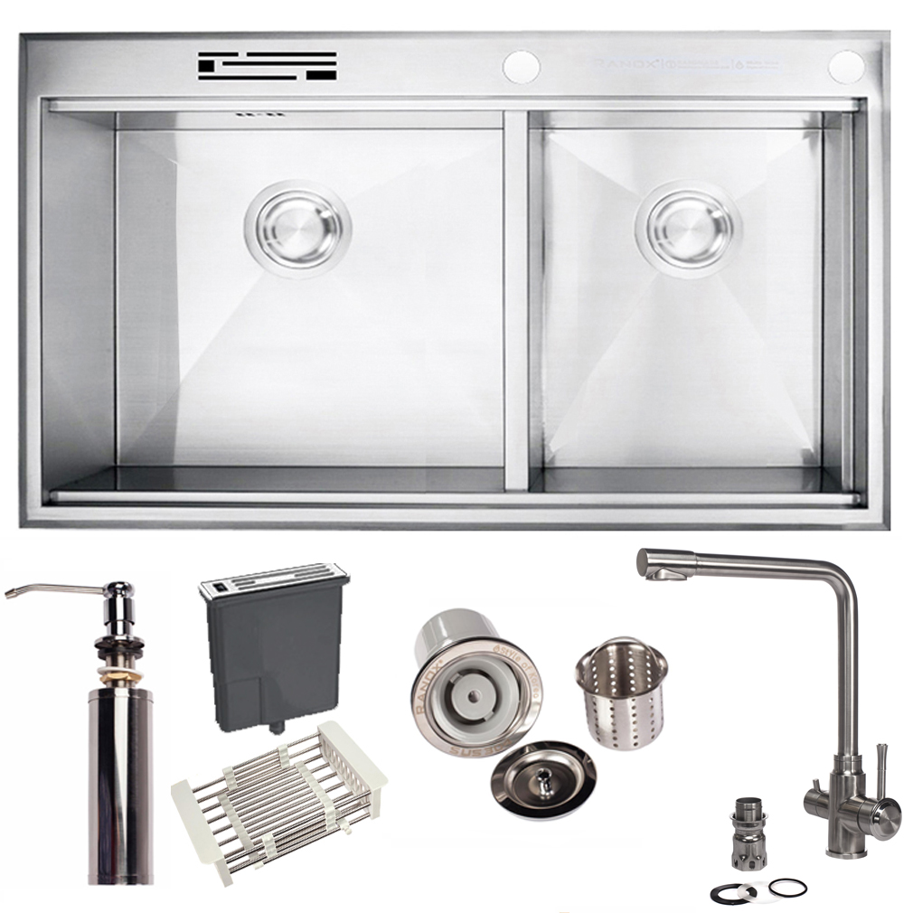 COMBO CHẬU RỬA BÁT RN4161 VÀ CÁC MẪU VÒI