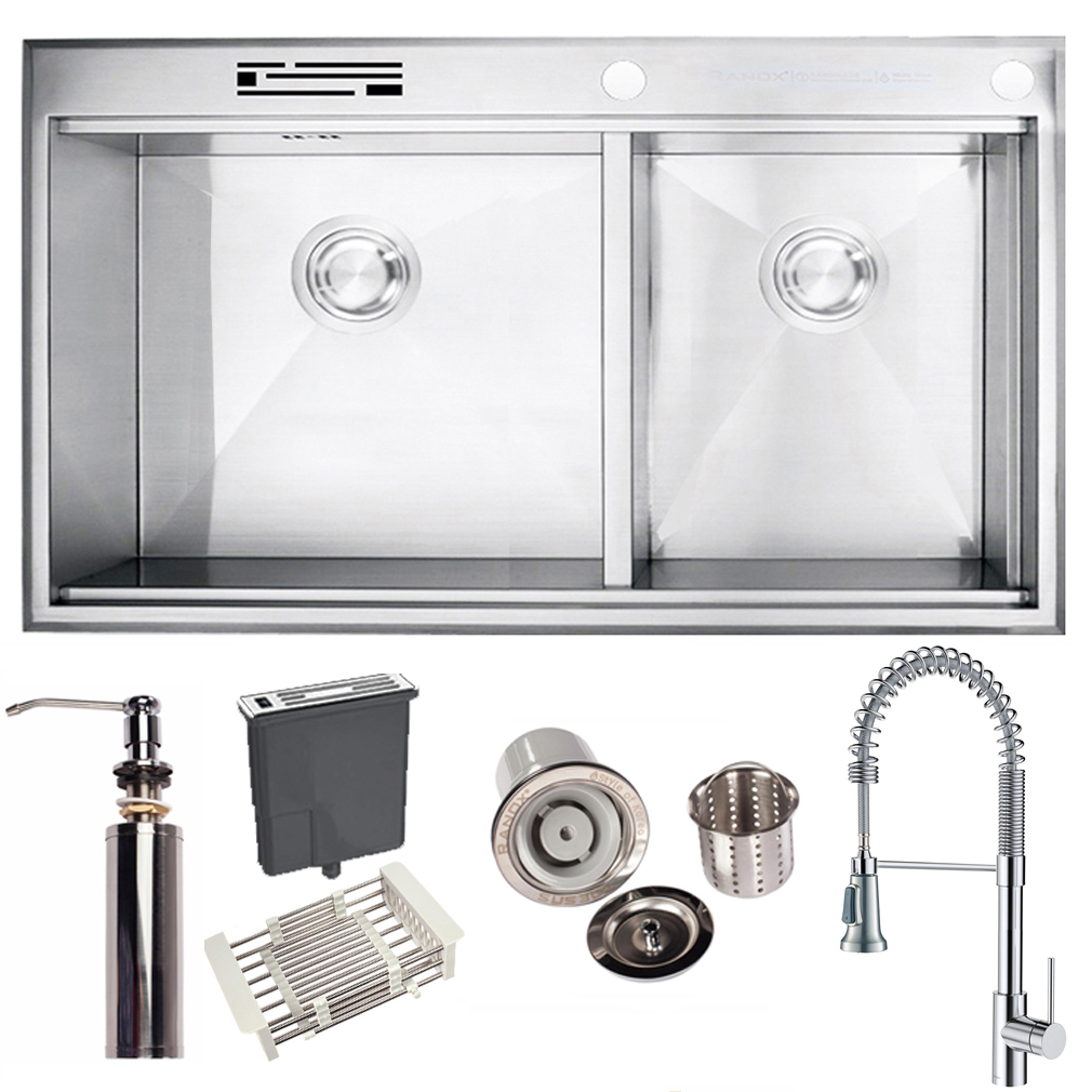 COMBO CHẬU RỬA BÁT RN4161 VÀ CÁC MẪU VÒI