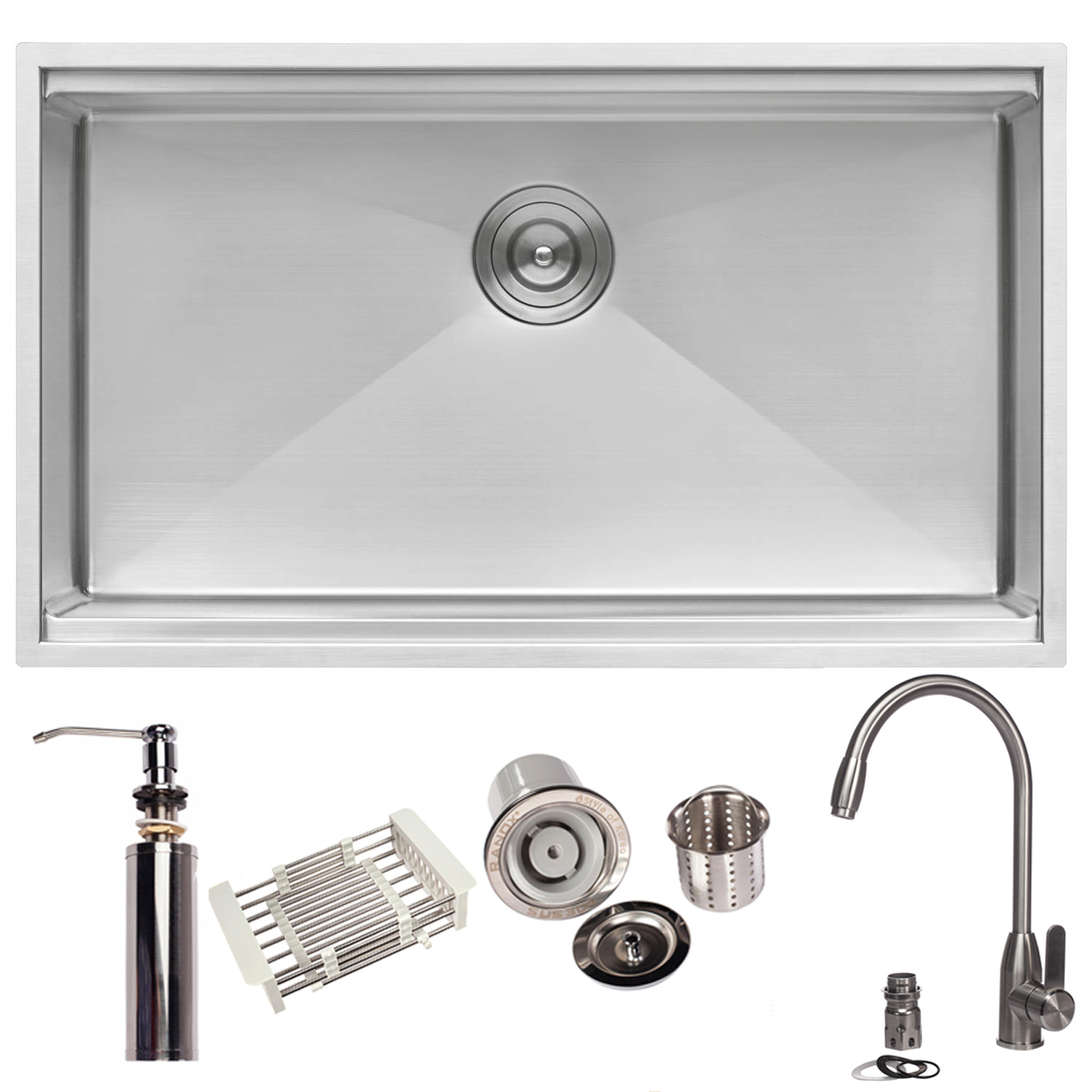 COMBO CHẬU RỬA BÁT RN4455 VÀ CÁC MẪU VÒI