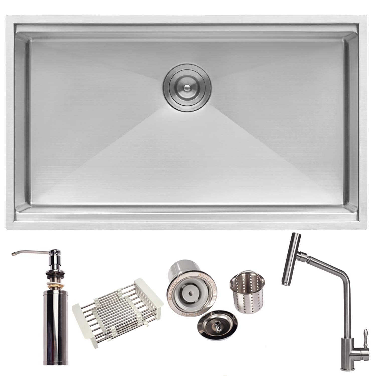 COMBO CHẬU RỬA BÁT RN4455 VÀ CÁC MẪU VÒI