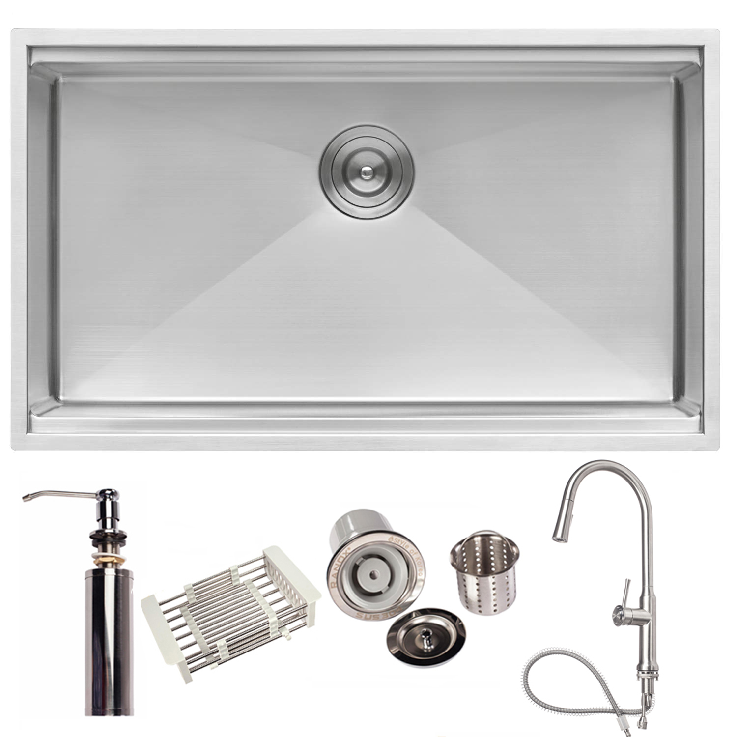 COMBO CHẬU RỬA BÁT RN4455 VÀ CÁC MẪU VÒI