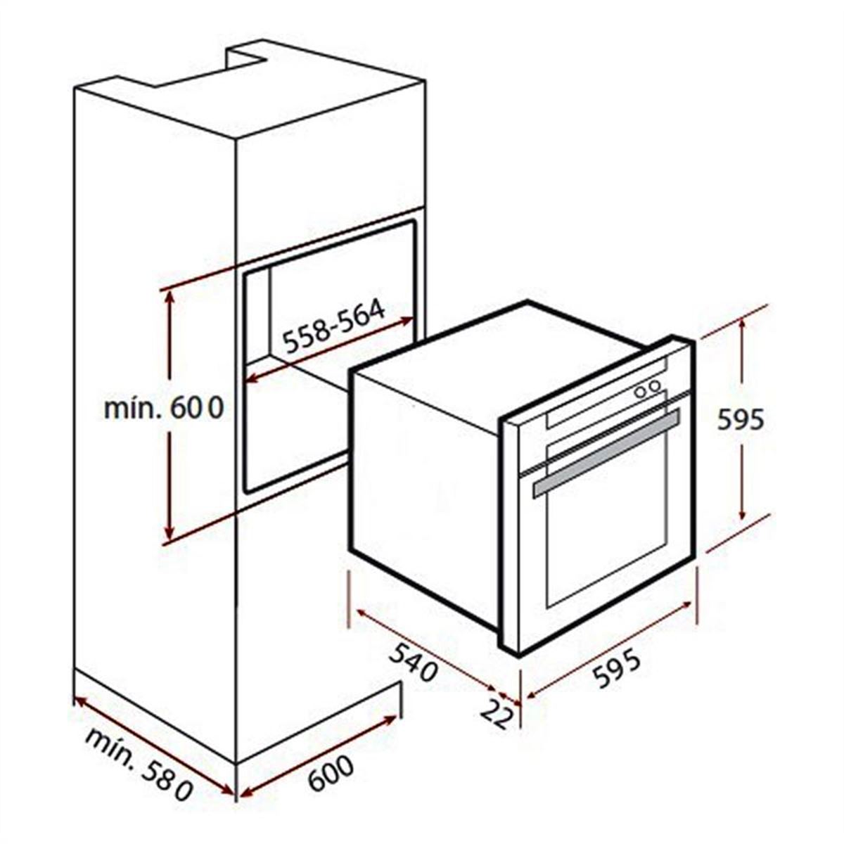 LÒ NƯỚNG TEKA HS735