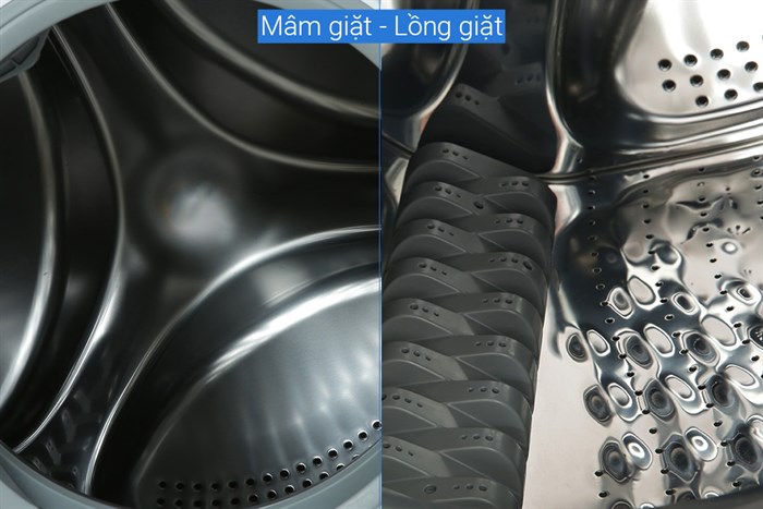 Máy giặt sấy Whirlpool SaniCare giặt 10.5 kg/sấy 7kg WWEB10702FW Trắng