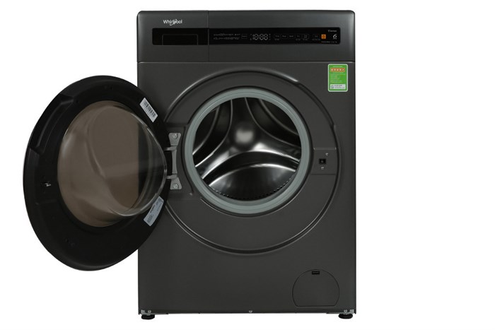 Máy giặt sấy Whirlpool SaniCare giặt 10.5kg - sấy 7kg WWEB10702FG Xám