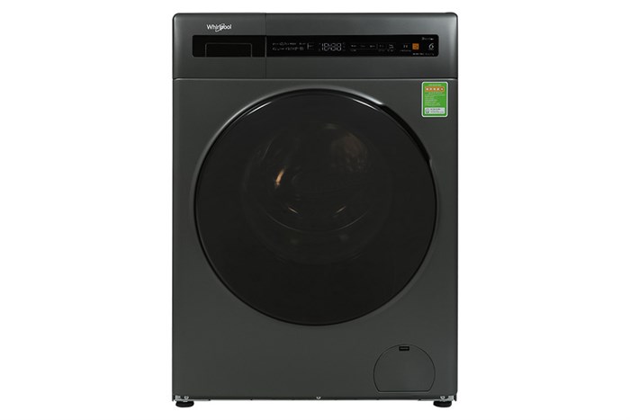 Máy giặt sấy Whirlpool SaniCare giặt 10.5kg - sấy 7kg WWEB10702FG Xám