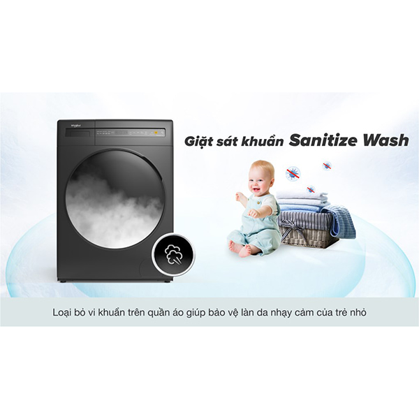 Máy giặt Whirlpool Inverter 10.5 kg FWEB10502FG