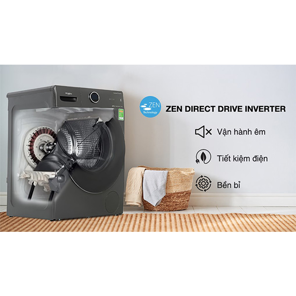 Máy giặt Whirlpool Inverter 10.5 Kg FWMD10502FG