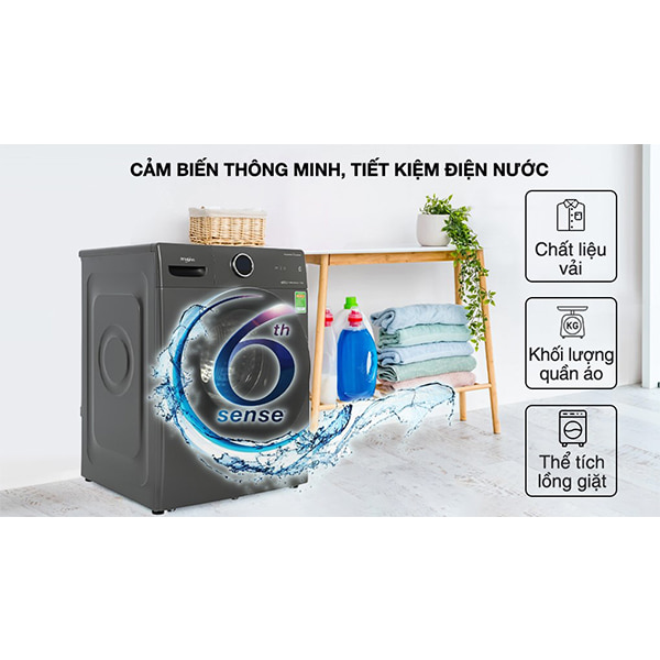 Máy giặt Whirlpool Inverter 10.5 Kg FWMD10502FG