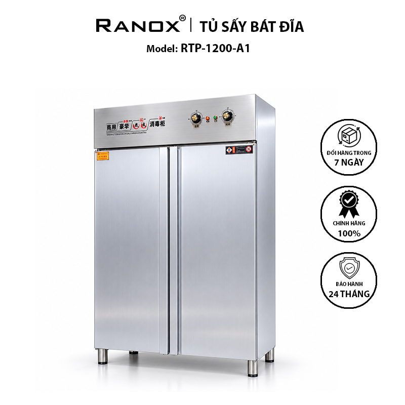 TỦ SẤY BÁT ĐĨA CÔNG NGHIỆP RPT-1200-A1