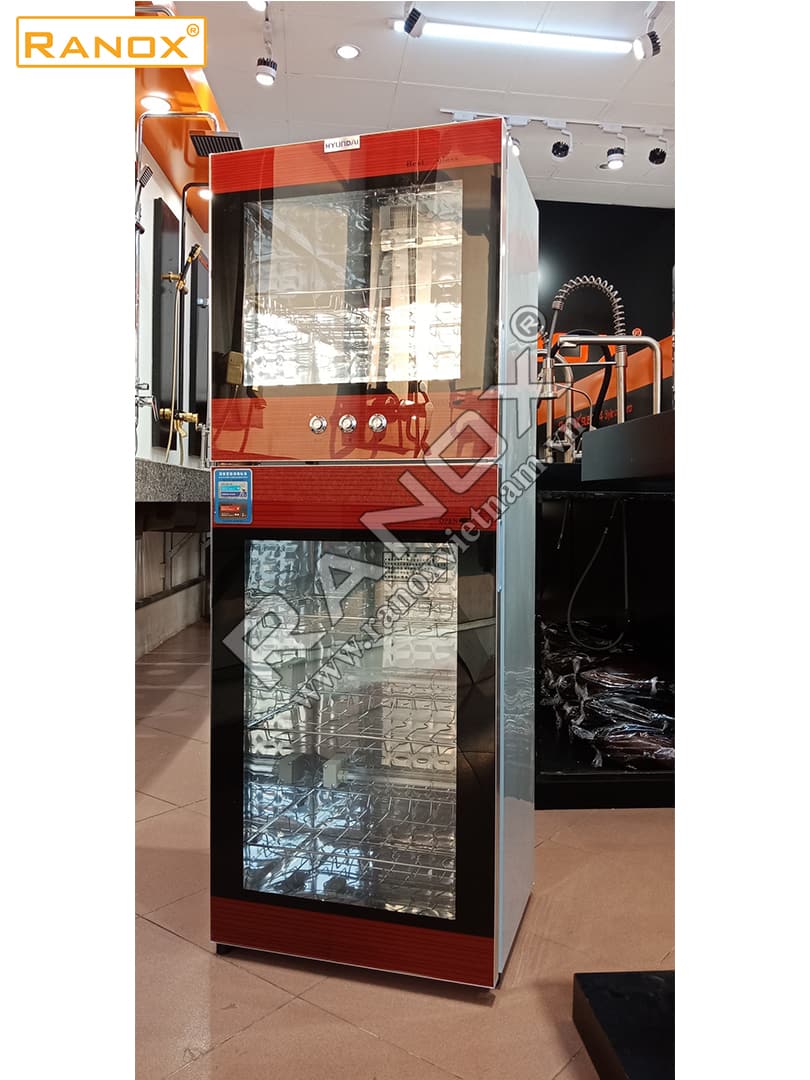 Tủ sấy bát gia đình 280L màu đỏ tinh tế