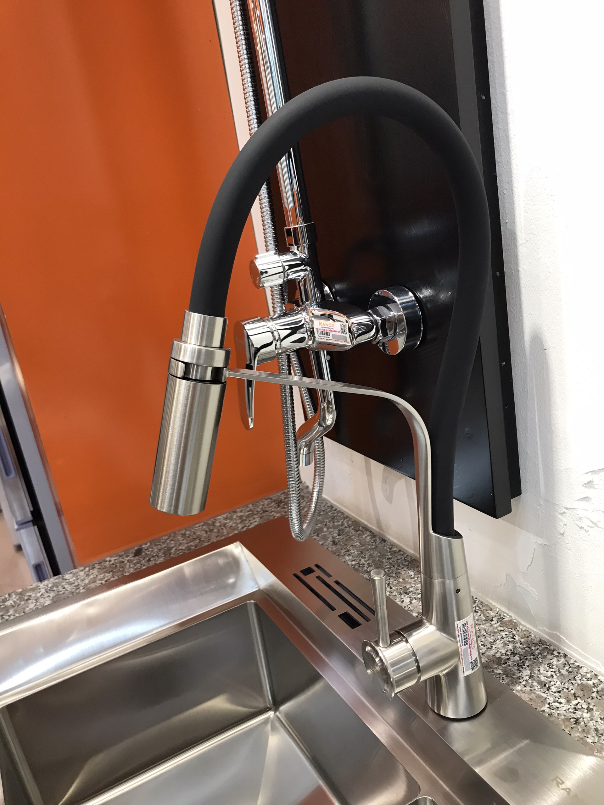 VÒI RỬA BÁT CAO SU RANOX RN2268