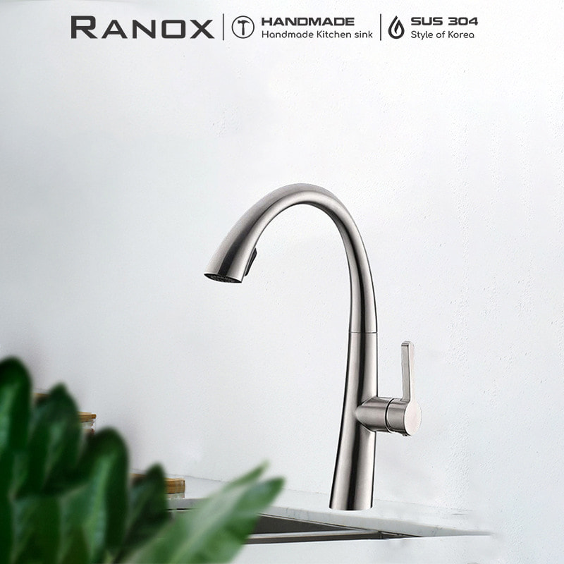 VÒI RỬA BÁT RÚT DÂY HÀN QUỐC RANOX RN2223