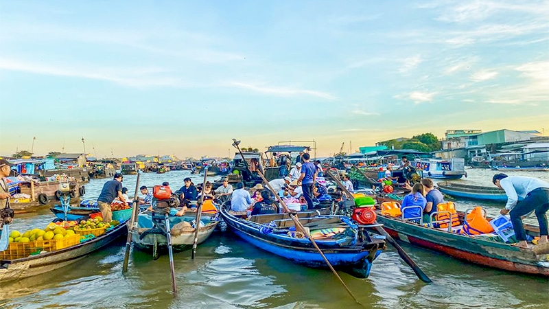 Tour trải nghiệm Miền Tây Sông nước 5 ngày 4 đêm Vĩnh Phúc - TP.HCM - Tiền Giang - Cần Thơ - Sóc Trăng - Bạc Liêu - Cà Mau - Cần Thơ - Vĩnh Phúc