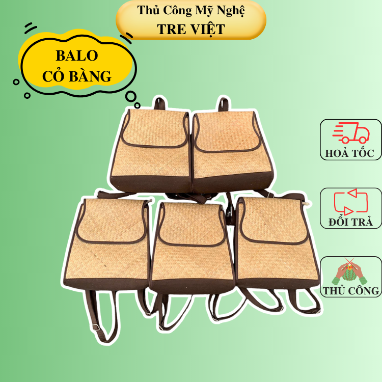 Balo cỏ bàng mẫu mới (be)