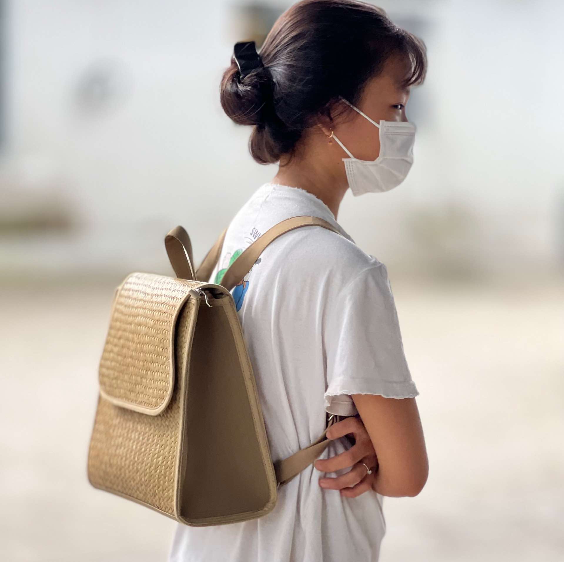 Balo cỏ bàng mẫu mới (be)