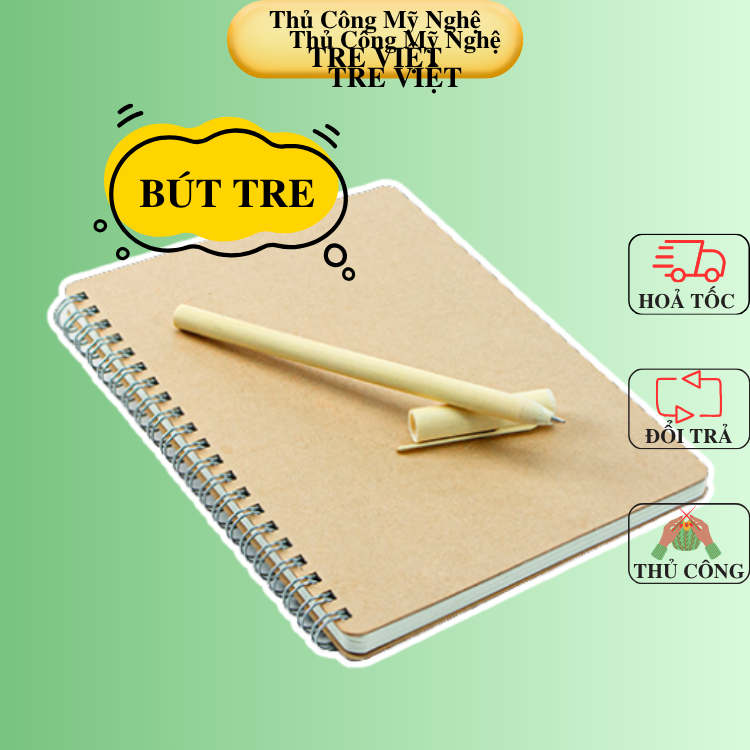 Bút bi tre - Bamboo Pen