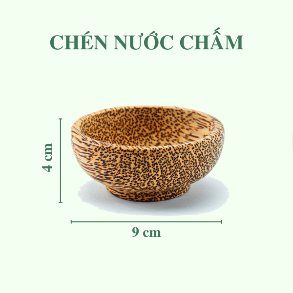 Chén gỗ dừa - Tô gỗ dừa - Coconut Wooden Bowl