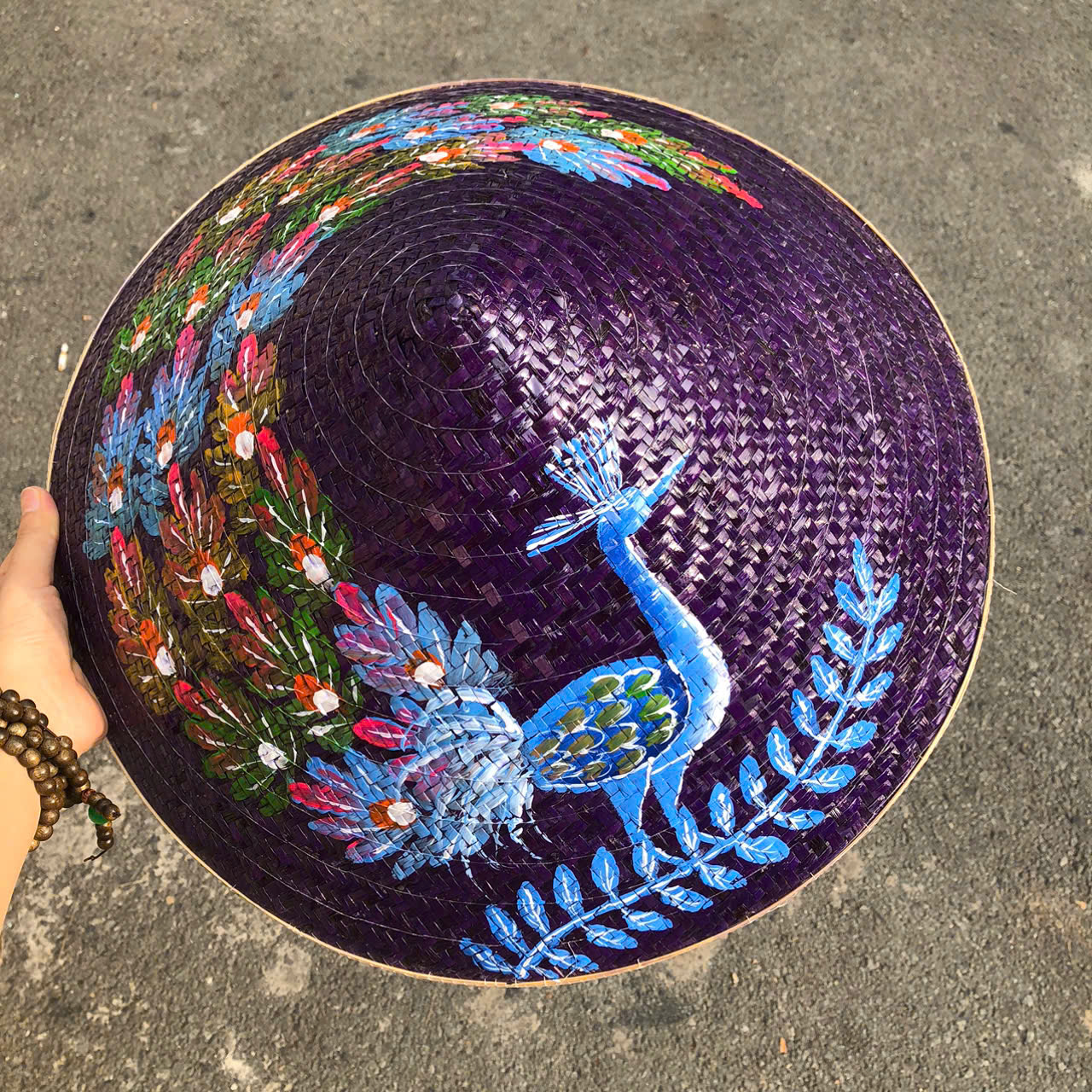 Nón lá cỏ bàng vẽ nhiều mẫu - Nón cỏ chắc chắn (mẫu đẹp)